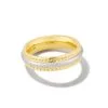 Kendra Scott Merritt Band Ring In Mixed Metal