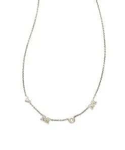 Kendra Scott Mom Strand Necklace In Silver