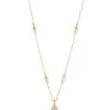 Kendra Scott Nola Gold Pendant Necklace In Iridescent Drusy