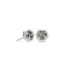 Kendra Scott Nola Silver Stud Earrings In Platinum Drusy -Earrings Bracelets Elegant Shop kendra scott nola stud earring rhodium platinum drusy 00 lg
