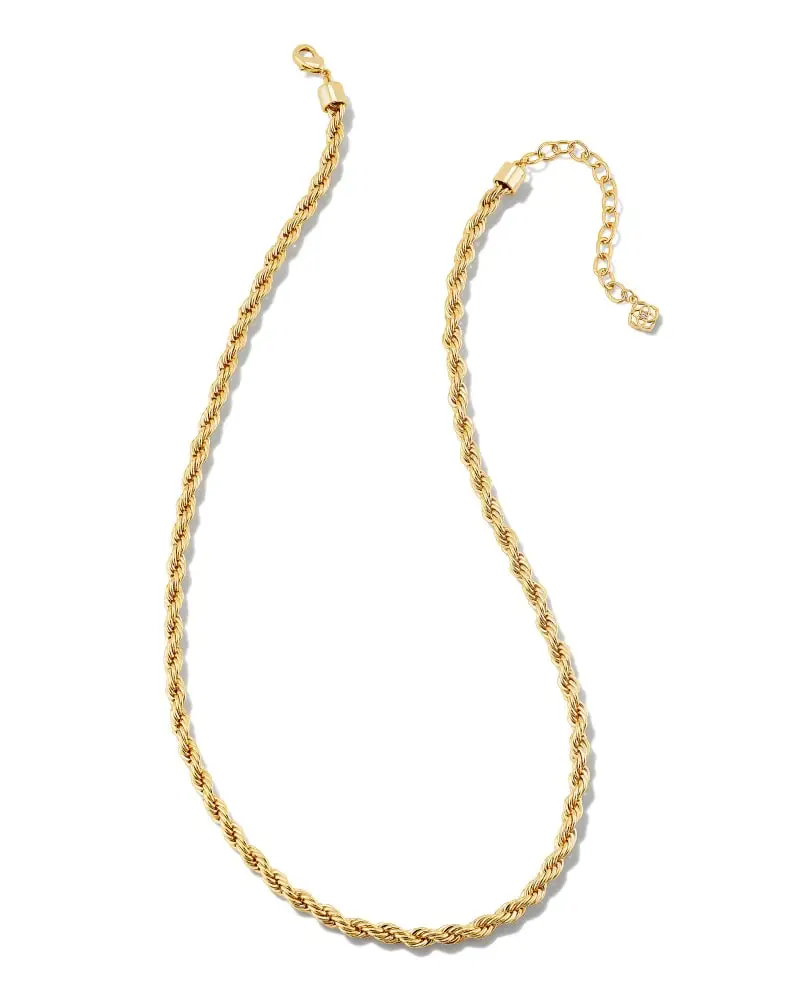 Kendra Scott Olivia Chain Necklace In Gold 3 Kendra Scott Olivia Chain Necklace In Gold