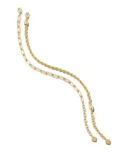 Kendra Scott Olivia Set Of 2 Bracelets In Gold