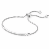 Kendra Scott Ott Adjustable Chain Bracelet In Silver