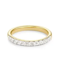 Kendra Scott Raleigh 14k Yellow Gold Band Ring In White Diamond
