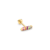 Kendra Scott Remi 14k Yellow Gold Mini Single Stud Earring In Multicolor -Earrings Bracelets Elegant Shop kendra scott remi mini stud 14k gold multicolor 00 lg