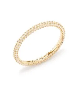 Kendra Scott Remi 14k Yellow Gold Band Ring In White Diamonds -Earrings Bracelets Elegant Shop kendra scott remi ring yellow gold white diamond a 01 lg