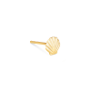 Kendra Scott Shell Single Stud Earring In 18k Yellow Gold Vermeil -Earrings Bracelets Elegant Shop kendra scott shell mini stud earring 18k gold vermeil 00 lg