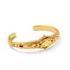 Kendra Scott Shiva Cuff Bracelet In Vintage Gold