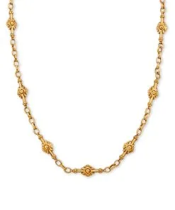 Kendra Scott Shiva Strand Necklace In Vintage Gold