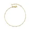 Kendra Scott Single Satellite Chain Bracelet In 18k Yellow Gold Vermeil -Earrings Bracelets Elegant Shop kendra scott single satellite chain bracelet 18k yellow gold vermeil 00