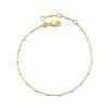 Kendra Scott Single Satellite Chain Bracelet In Sterling Silver & 18k Yellow Gold Vermeil