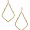 Kendra Scott Sophee Clip On Drop Earrings In Gold -Earrings Bracelets Elegant Shop kendra scott sophee earring gold na 00 lg