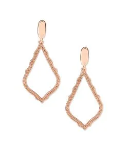 Kendra Scott Sophia Clip On Drop Earrings In Rose Gold