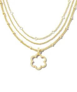 Kendra Scott Susie Convertible Multi Strand Necklace In Gold