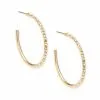 Kendra Scott Veronica Hoop Earrings In Gold
