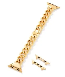 Earrings Bracelets Elegant Shop -Earrings Bracelets Elegant Shop kendra scott whitley chain watch band gold 01